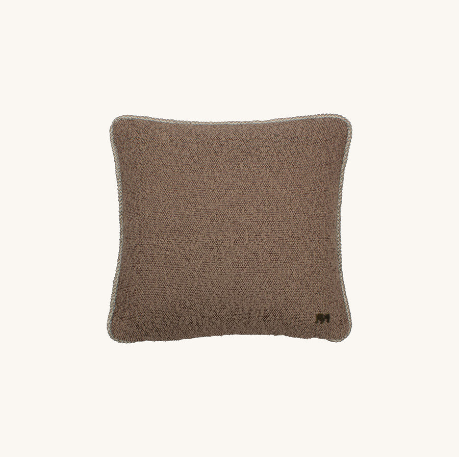 Albers Bouclé Taupe Kissen Square