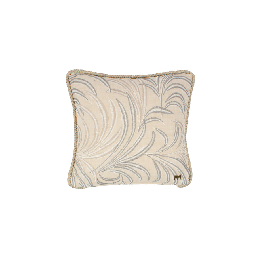 Albers Monochrome Cinnamon Cushion Square