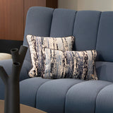 Jean Aurora Navy Kissen Rectangle