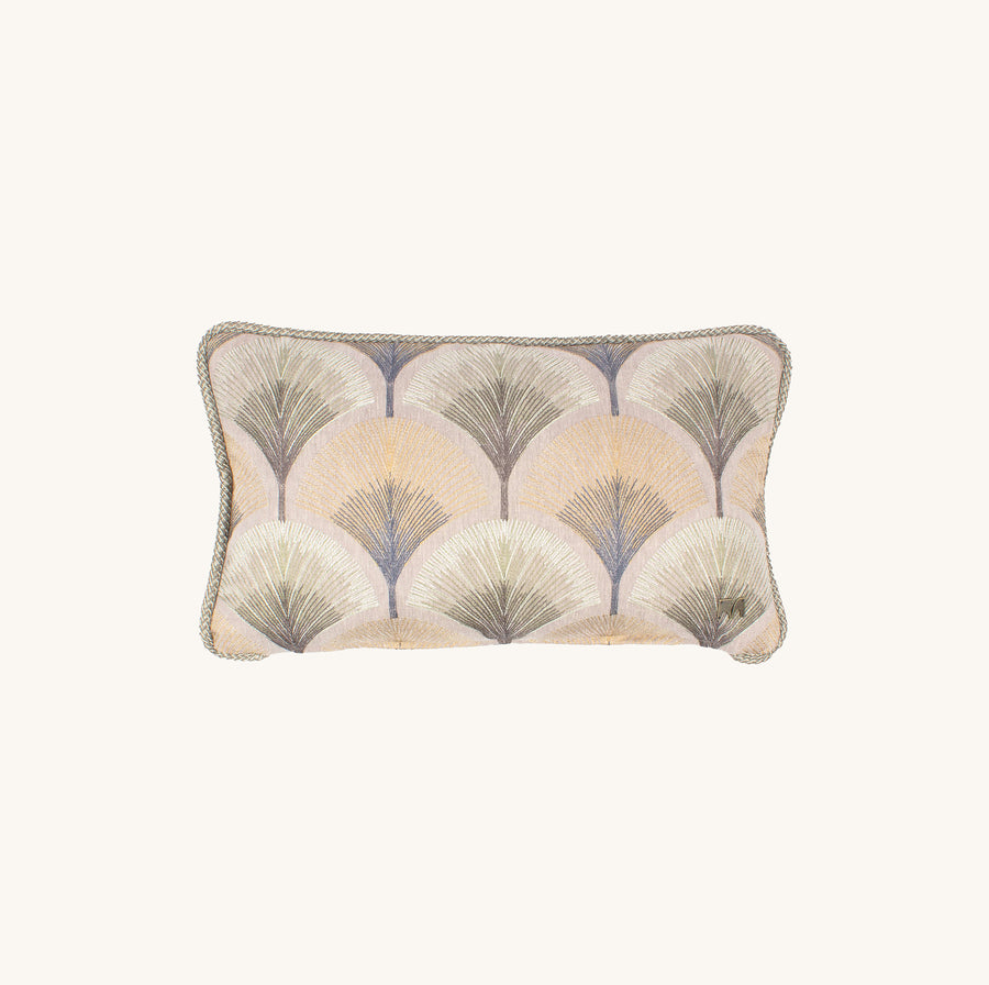Jean Retro Leaf Lace Kissen Rectangle