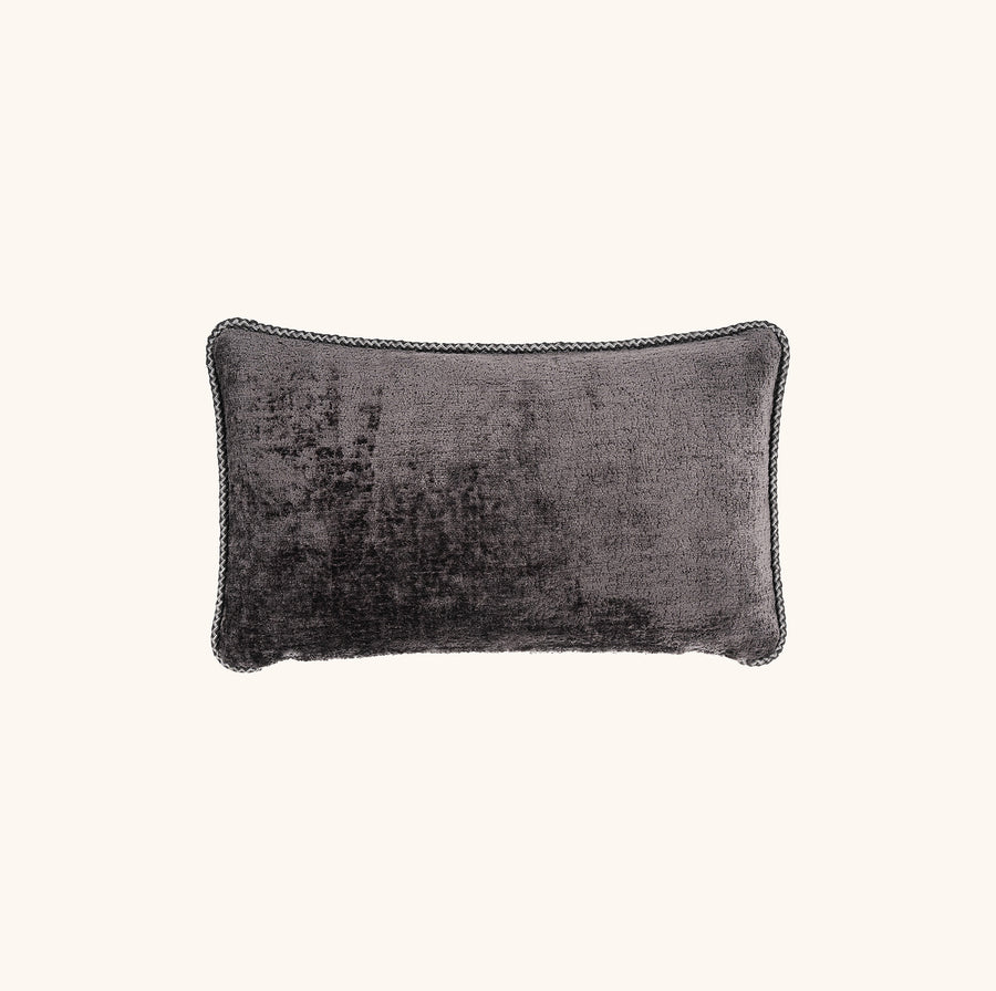 Feldes Monochrom Teddy Graphit Kissen Rectangle