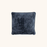 Albers Monochrom Teddy Navy Kissen Square