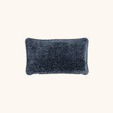 Feldes Monochrom Teddy Navy Kissen Rectangle