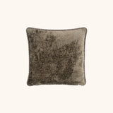 Albers Monochrom Teddy Olive Kissen Square