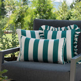 Outdoor Kissen Set in forest von another mondaen auf Gartenlounge – Designkissen für Terrasse und Balkon