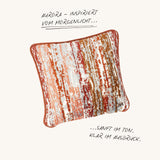 Joost Aurora Cinnamon Kissen Square