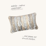 Jean Aurora Taupe Kissen Rectangle