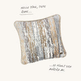 Joost Aurora Taupe Kissen Square