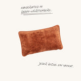 Feldes Monochrom Teddy Cinnamon Kissen Rectangle