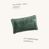 Feldes Monochrom Teddy Forest Kissen Rectangle