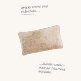 Feldes Monochrom Teddy Sand Kissen Rectangle