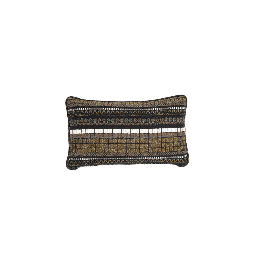 Kerkovius Olive Night Leather Cushion Rectangle