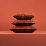 Albers Monochrom Teddy Cinnamon Kissen Square