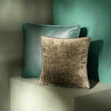 Albers Monochrom Teddy Olive Kissen Square