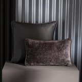 Feldes Monochrom Teddy Graphit Kissen Rectangle