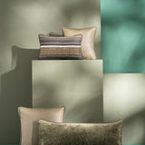 Feldes Monochrom Teddy Olive Kissen Rectangle