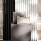 Albers Monochrom Teddy Stone Kissen Square